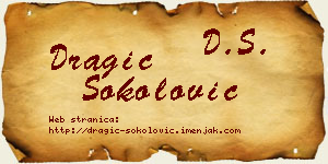 Dragić Sokolović vizit kartica